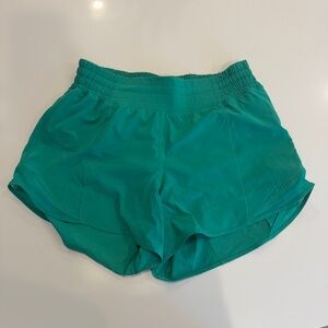 Lululemon Running Shorts - Kelly Green - Size 6